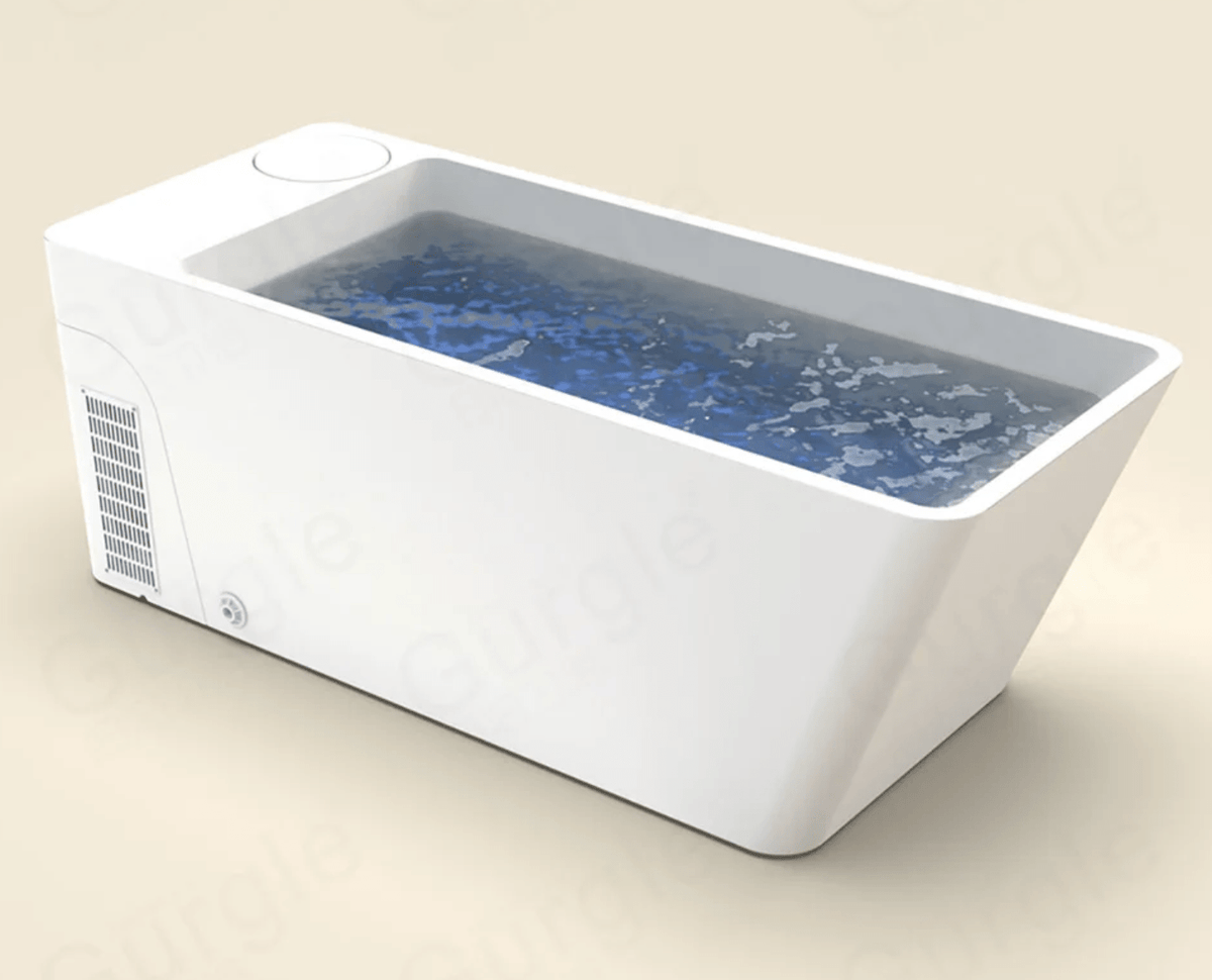 Acrylic Cold Plunge Pool with Integrated Chiller & Heater