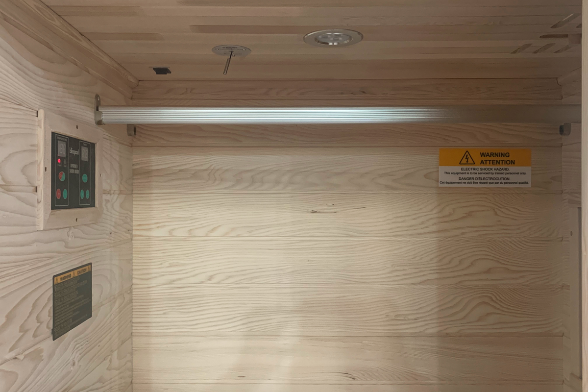Blisspod Vienna 1-Person Far Infrared Sauna – Canadian Hemlock, Very Low EMF