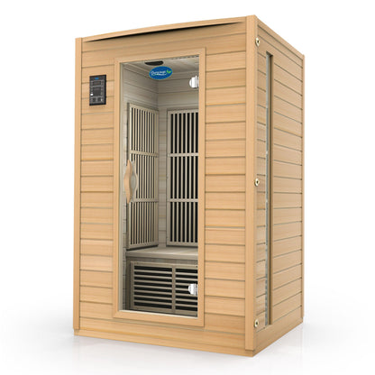 2-Person Carbon Infrared Sauna – Canadian Hemlock | 1700W