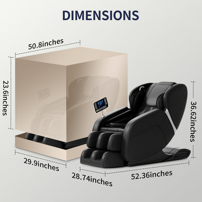 Full-Body Zero Gravity Massage Chair with 8-Roller Massage