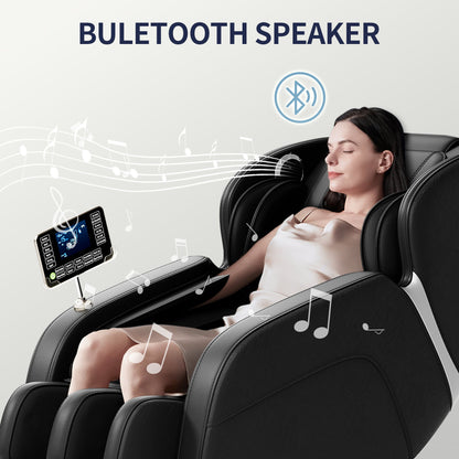 Full-Body Zero Gravity Massage Chair with 8-Roller Massage