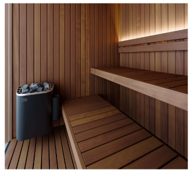 MrSteam Indo Indoor Traditional Sauna Room – Thermo-Aspen & Touchscreen Control