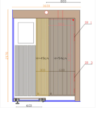 ThermaSol Vera 2–3 Person Outdoor Sauna with Mirrored Glass