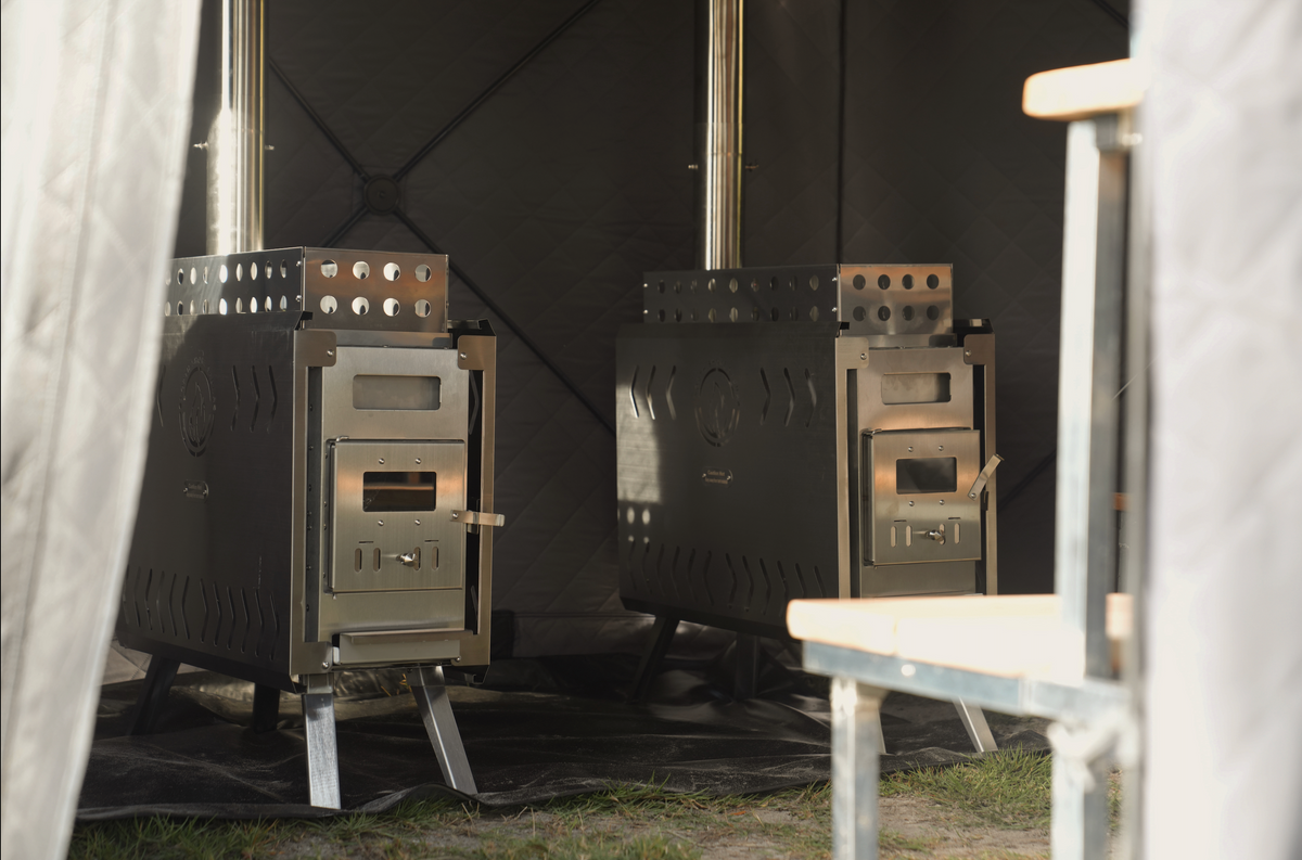 Dome 8-Person Portable Wood-Fired Sauna Tent