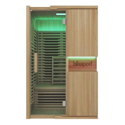 Blisspod Milano 2-Person Full-Spectrum Infrared Sauna