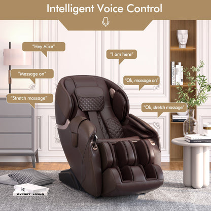 Zero Gravity SL-Track Full-Body Massage Chair with Yoga S