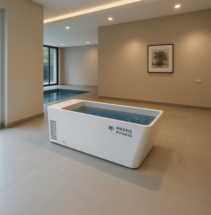 Acrylic Cold Plunge Pool with Integrated Chiller & Heater