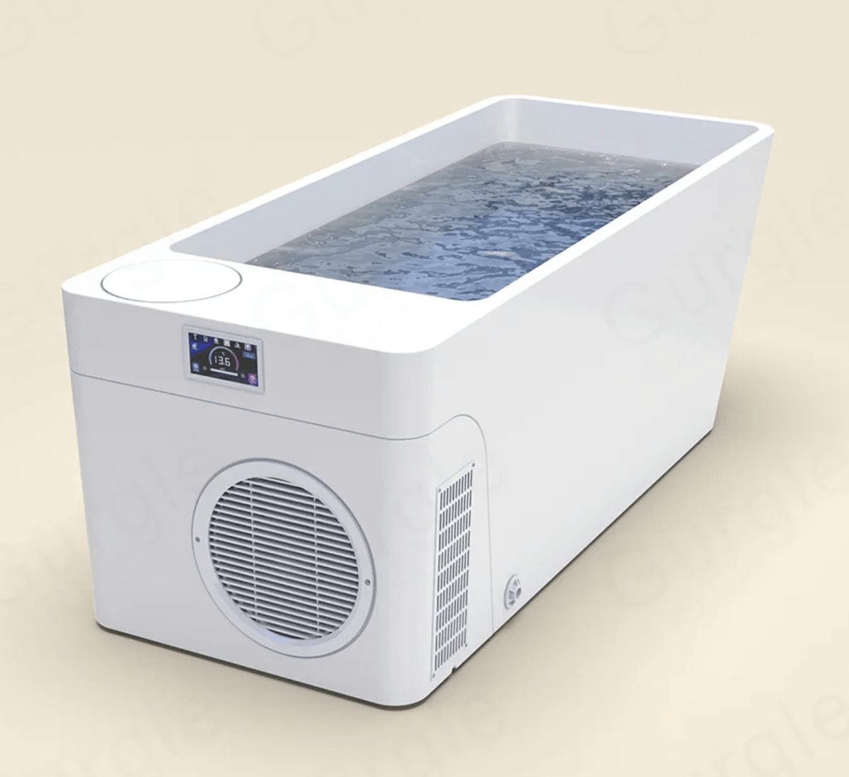 Acrylic Cold Plunge Pool with Integrated Chiller & Heater