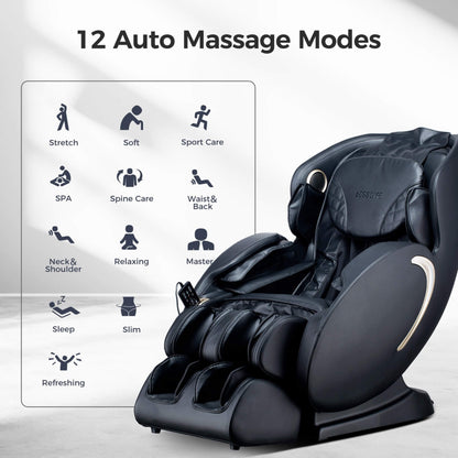 Bosscare 3D Zero-Gravity Full-Body Massage Chair with App