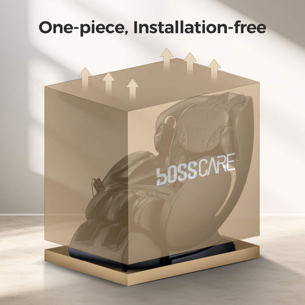 Bosscare 3D Zero-Gravity Full-Body Massage Chair with App