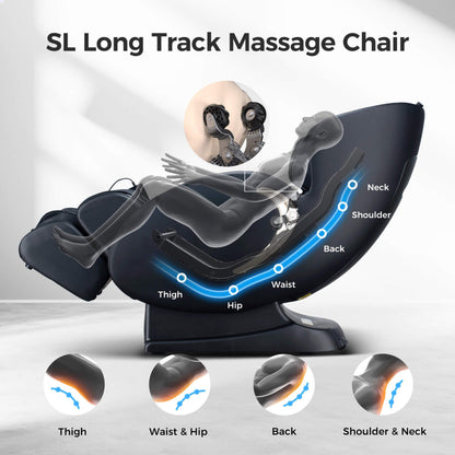 Bosscare 3D Zero-Gravity Full-Body Massage Chair with App