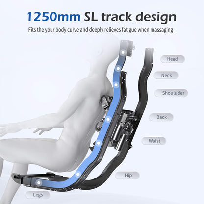 Bosscare Full-Body Zero-Gravity Massage Chair with AI Control