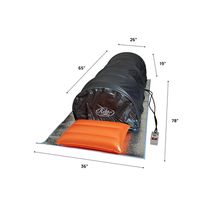 Flex Lie Down Far Infrared Sauna | Portable Full-Body Desig