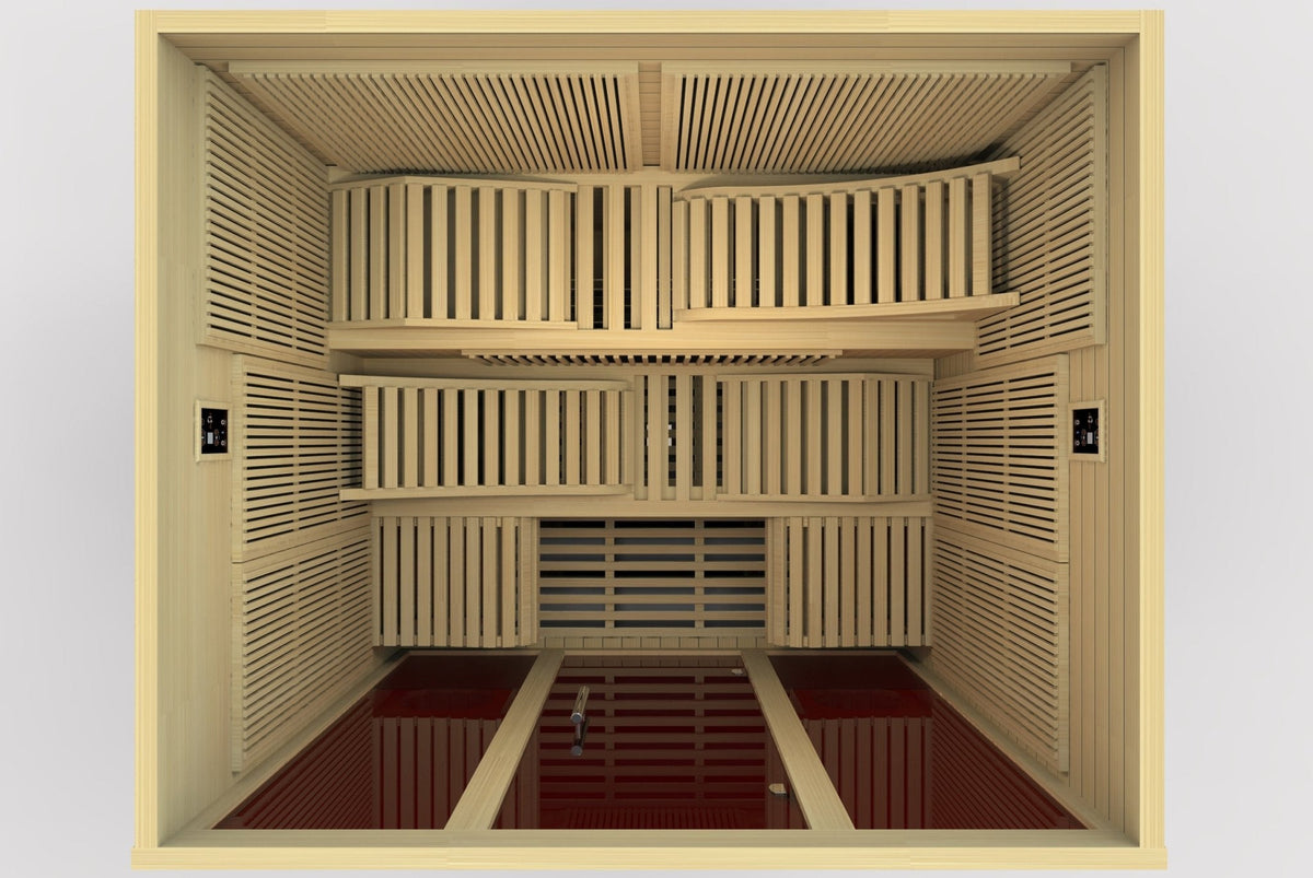 Dynamic Monaco 6-Person Ultra Low EMF FAR Infrared Sauna