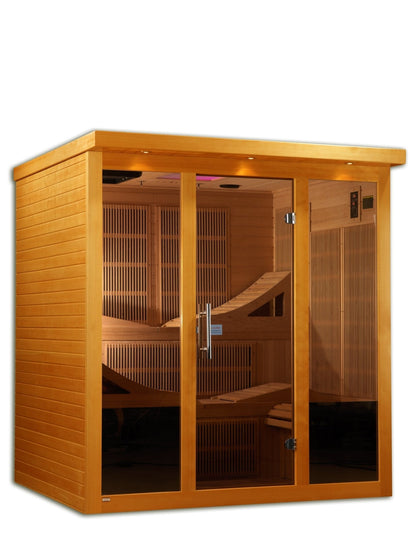 Dynamic Monaco 6-Person Ultra Low EMF FAR Infrared Sauna