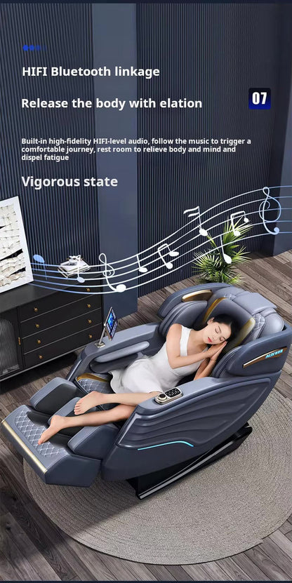﻿MedEq Recovery C79 SL-Track Massage Chair with AI Voice & Heat
