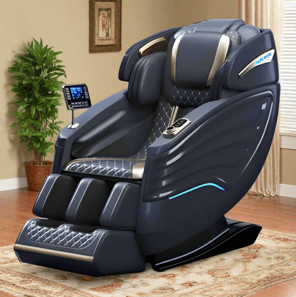 ﻿MedEq Recovery C79 SL-Track Massage Chair with AI Voice & Heat