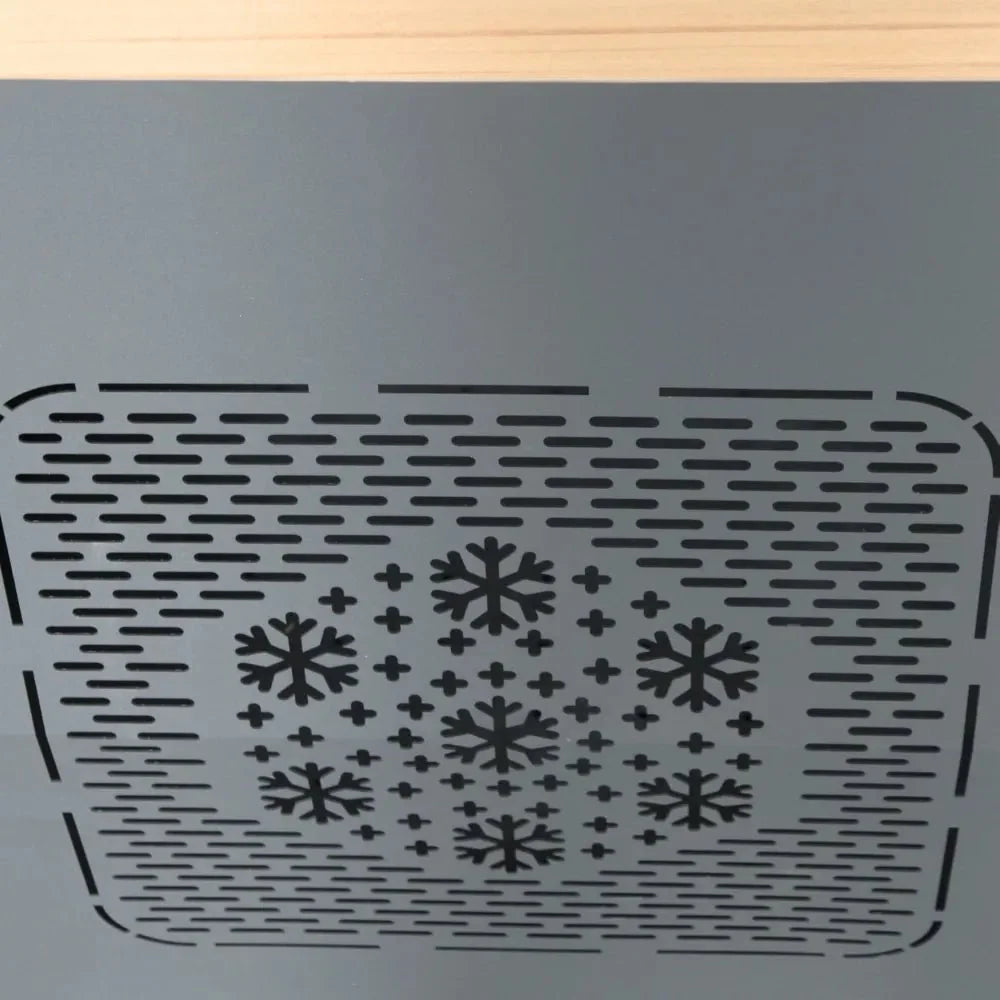 Stainless Steel Cold Plunge with Integrated Chiller – Cedar Exterior