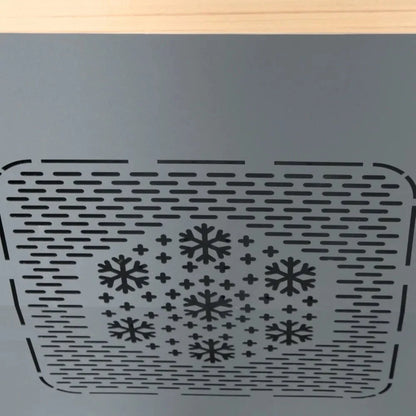 Stainless Steel Cold Plunge with Integrated Chiller – Cedar Exterior