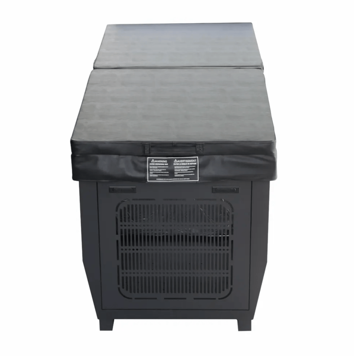 Stainless Steel Cold Plunge with Integrated Chiller – Cedar Exterior